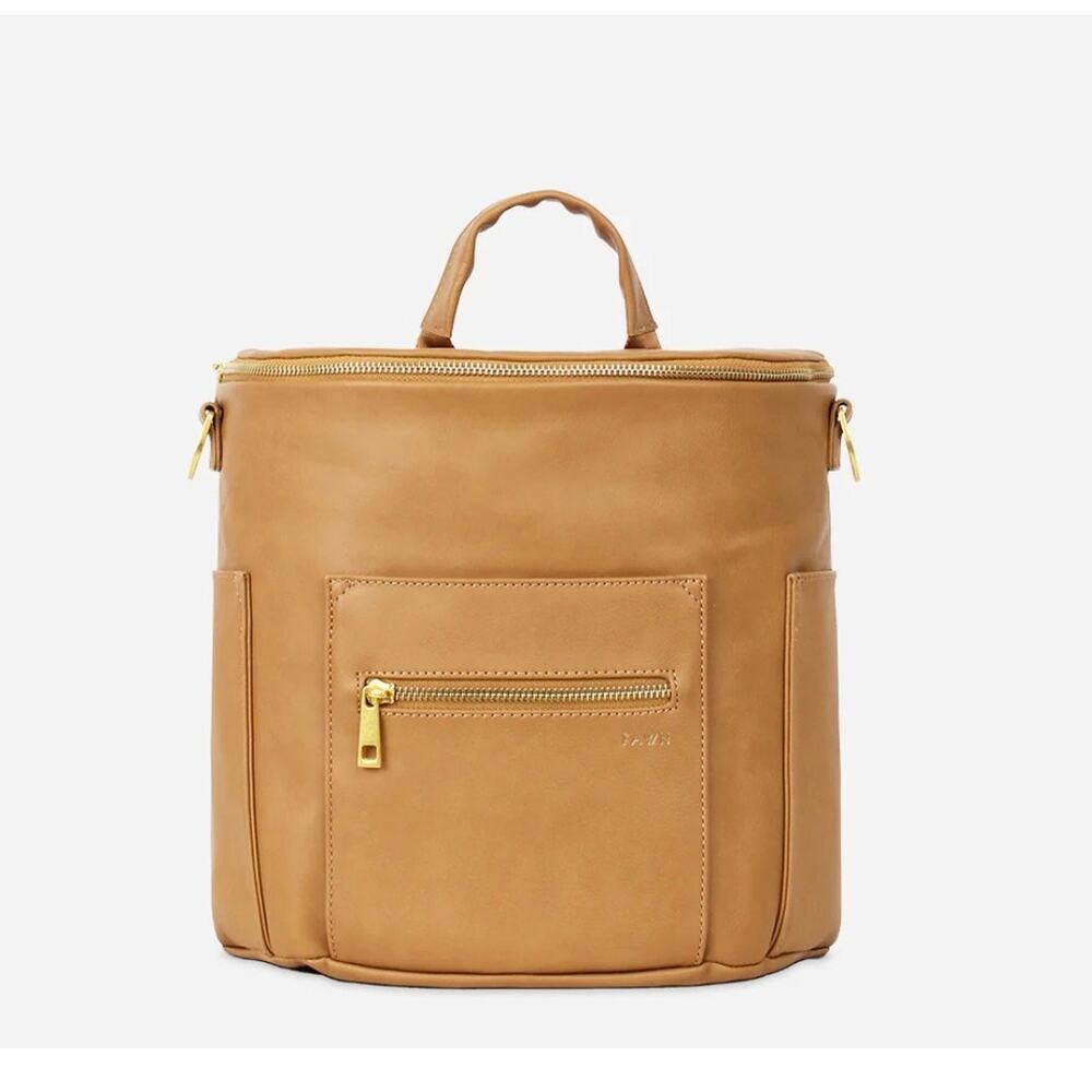 Fawn Design Mini Backpack Convertible Bag Tan